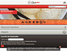 Tablet Screenshot of gustissimo.it